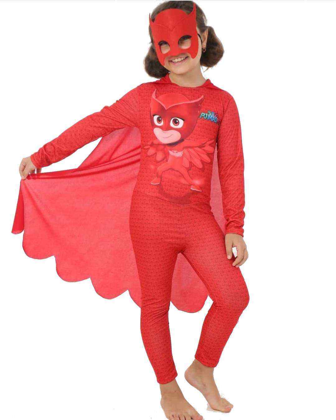 Pijamaskeli Baykuş Kız Amaya Kostümü
