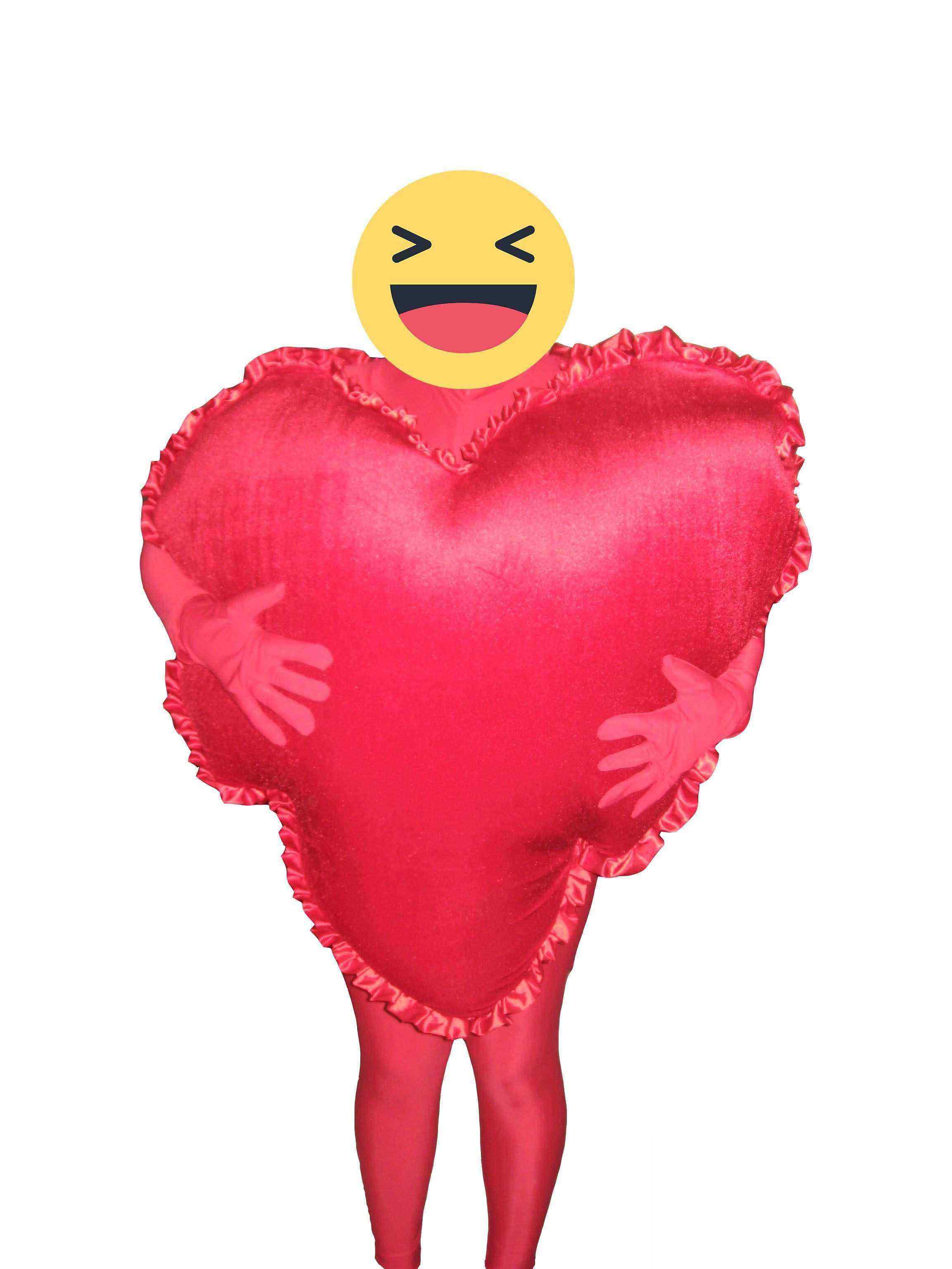 Kalp Kostümü | 14 Şubat Sevgililer Günü Kostümü