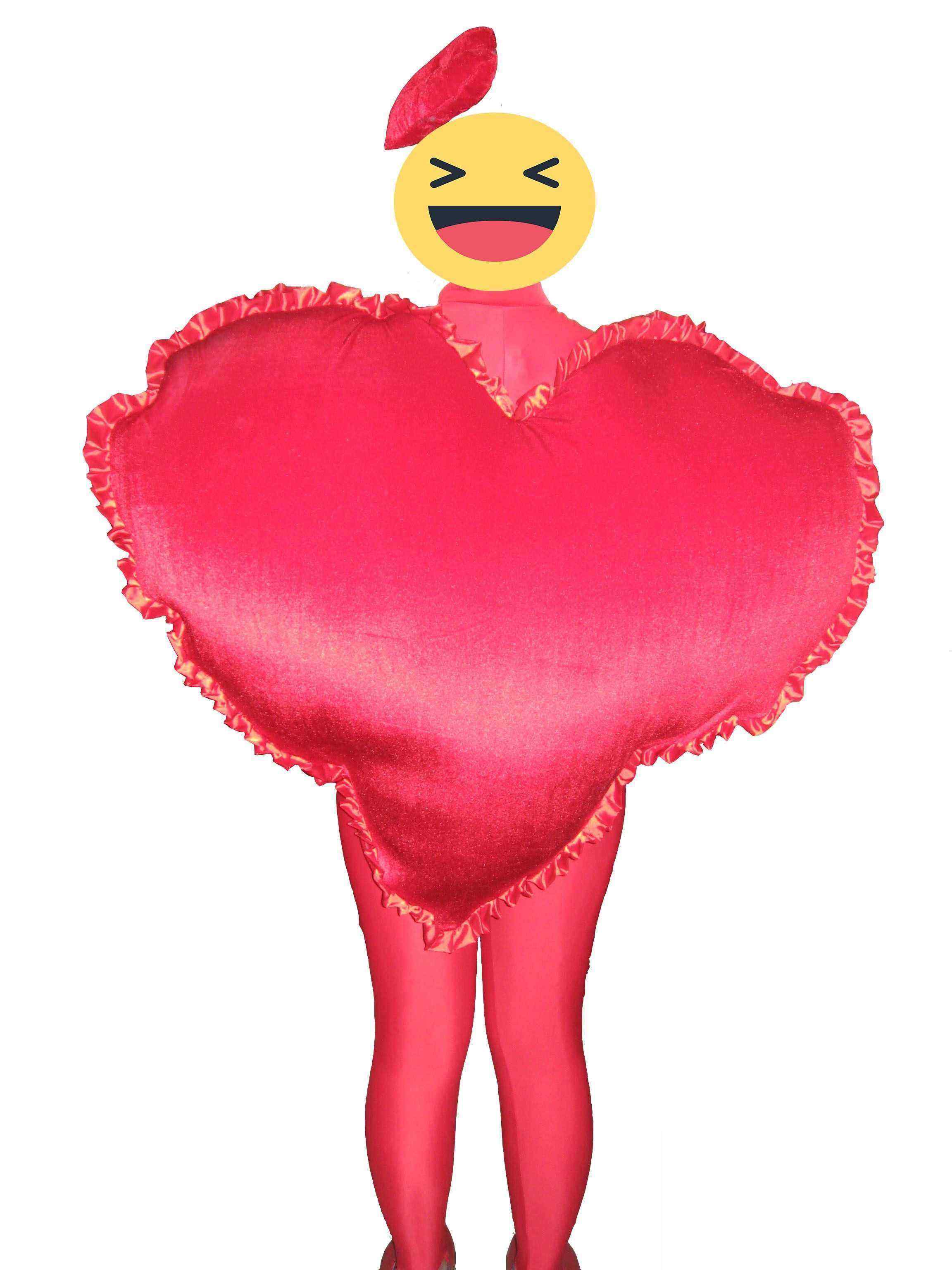 Kalp Kostümü | 14 Şubat Sevgililer Günü Kostümü