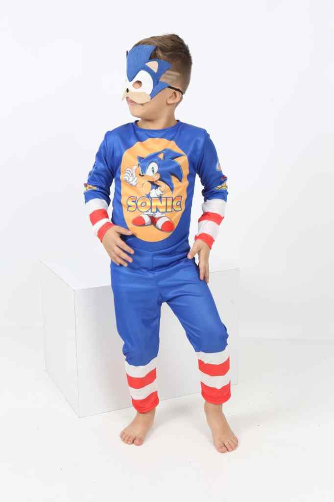 Kirpi Sonic Kostümü - Süper Sonic Kostümü