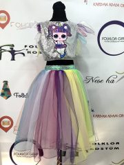 Unicorn Lol Bebek Kostümü - Lol Bebek Kostümü