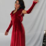 Tango Dans Kostümü Kırmızı 2